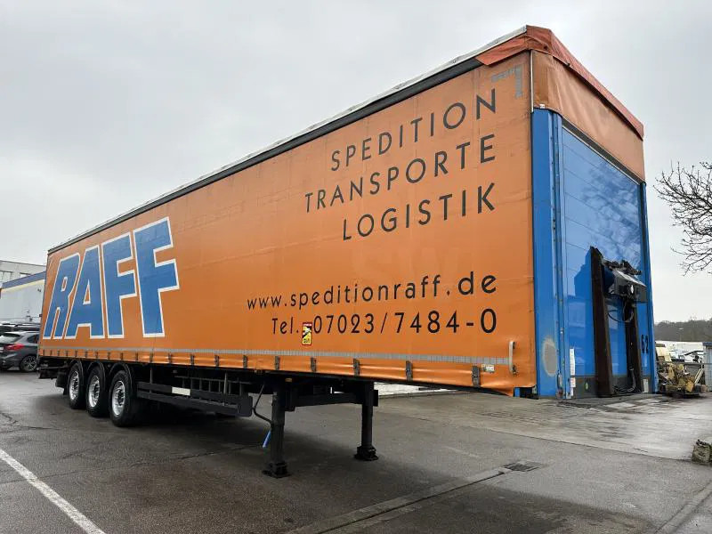 Semi-remorque rideaux coulissants Schwarzmüller 3-Achs Tautliner 3-Achs Tautliner Schiebeplane Edscha Liftachse