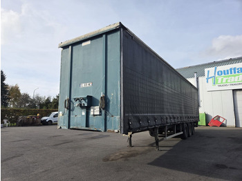 Semi-remorque rideaux coulissants Trouillet drum brakes