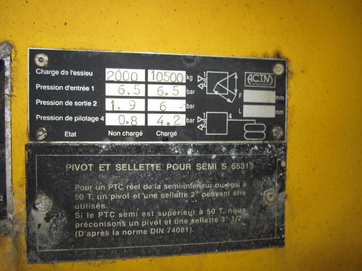 Semi-remorque surbaissé ACTM ACTM