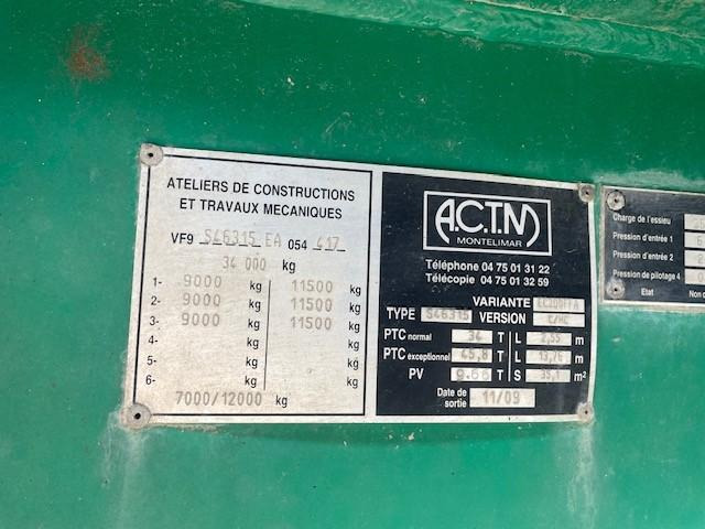 Semi-remorque surbaissé Actm