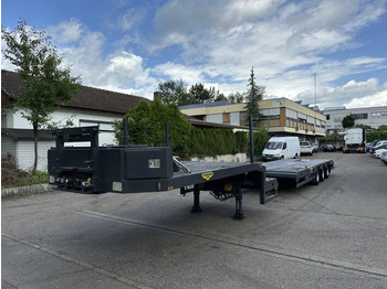 Semi-remorque surbaissé Broshuis Tele Semi Tieflader Luft 4.5 m auszieh u. 3 m verb Tele Semi Tieflader Luft 4.5 m auszieh u. 3 m verbreiterb.