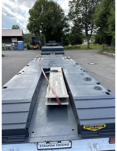 Semi-remorque surbaissé Broshuis Tele Semi Tieflader Luft 4.5 m auszieh u. 3 m verb Tele Semi Tieflader Luft 4.5 m auszieh u. 3 m verbreiterb.