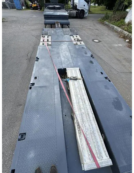 Semi-remorque surbaissé Broshuis Tele Semi Tieflader Luft 4.5 m auszieh u. 3 m verb Tele Semi Tieflader Luft 4.5 m auszieh u. 3 m verbreiterb.