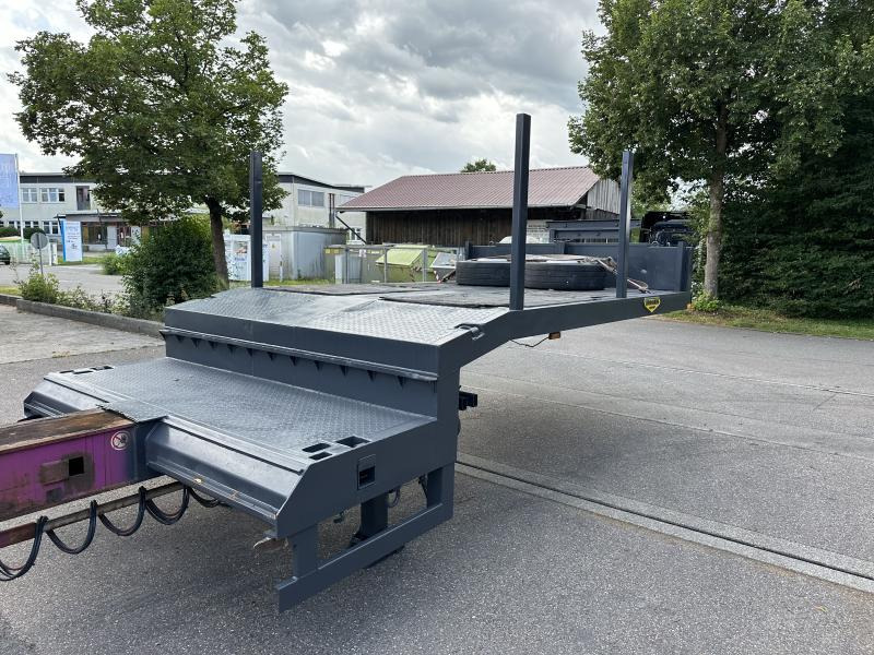 Semi-remorque surbaissé Broshuis Tele Semi Tieflader Luft 4.5 m auszieh u. 3 m verb Tele Semi Tieflader Luft 4.5 m auszieh u. 3 m verbreiterb.