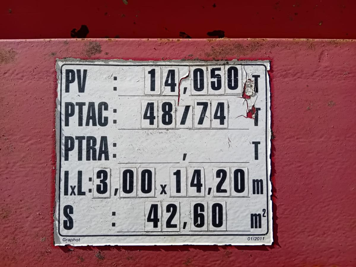 Semi-remorque surbaissé Castera