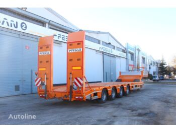 Semi-remorque surbaissé FESAN 4 AXLES LOWBED