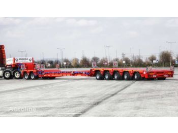 Semi-remorque surbaissé KOMODO 5+2 Axle Modular Chassıs – Dls System Lowbed Semi Trailer