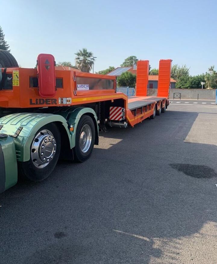 Semi-remorque surbaissé LIDER 2023 YEAR NEW LOWBED TRAILER FOR SALE (MANUFACTURER COMPANY): photos 6