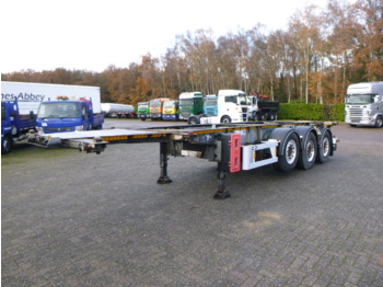 Semi-remorque porte-conteneur/ Caisse mobile Van Hool 3-axle container trailer 20-30 ft: photos 1