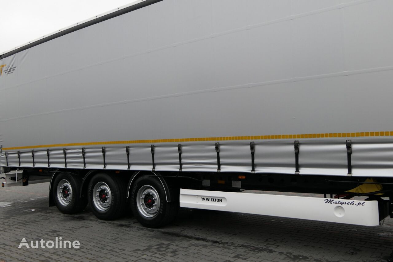Semi-remorque rideaux coulissants Wielton CURTAINSIDER / VARIOS / STANDARD / LIFTED ROOF & AXLE / BDE /: photos 16