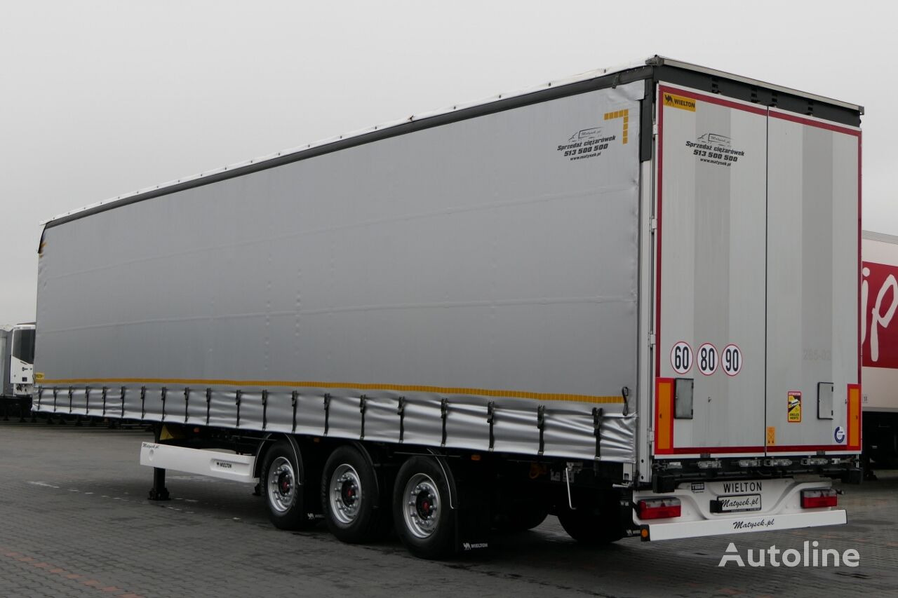 Semi-remorque rideaux coulissants Wielton CURTAINSIDER / VARIOS / STANDARD / LIFTED ROOF & AXLE / BDE /: photos 4