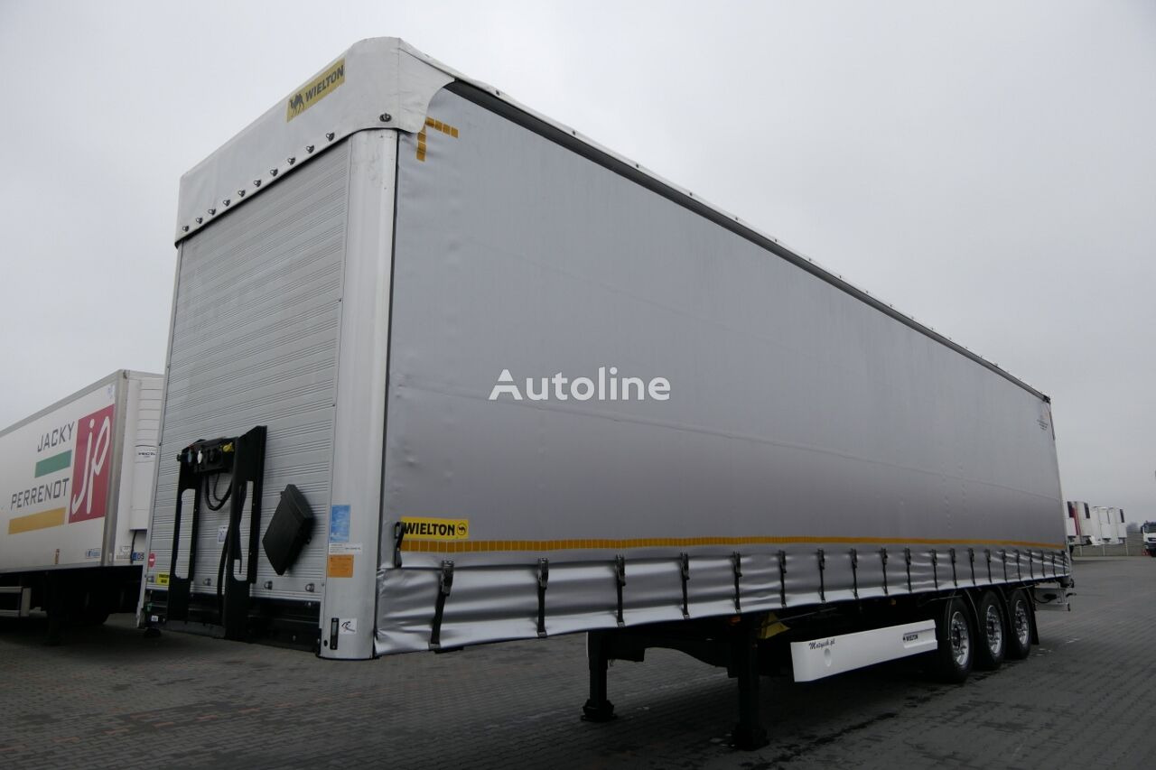 Semi-remorque rideaux coulissants Wielton CURTAINSIDER / VARIOS / STANDARD / LIFTED ROOF & AXLE / BDE /: photos 2