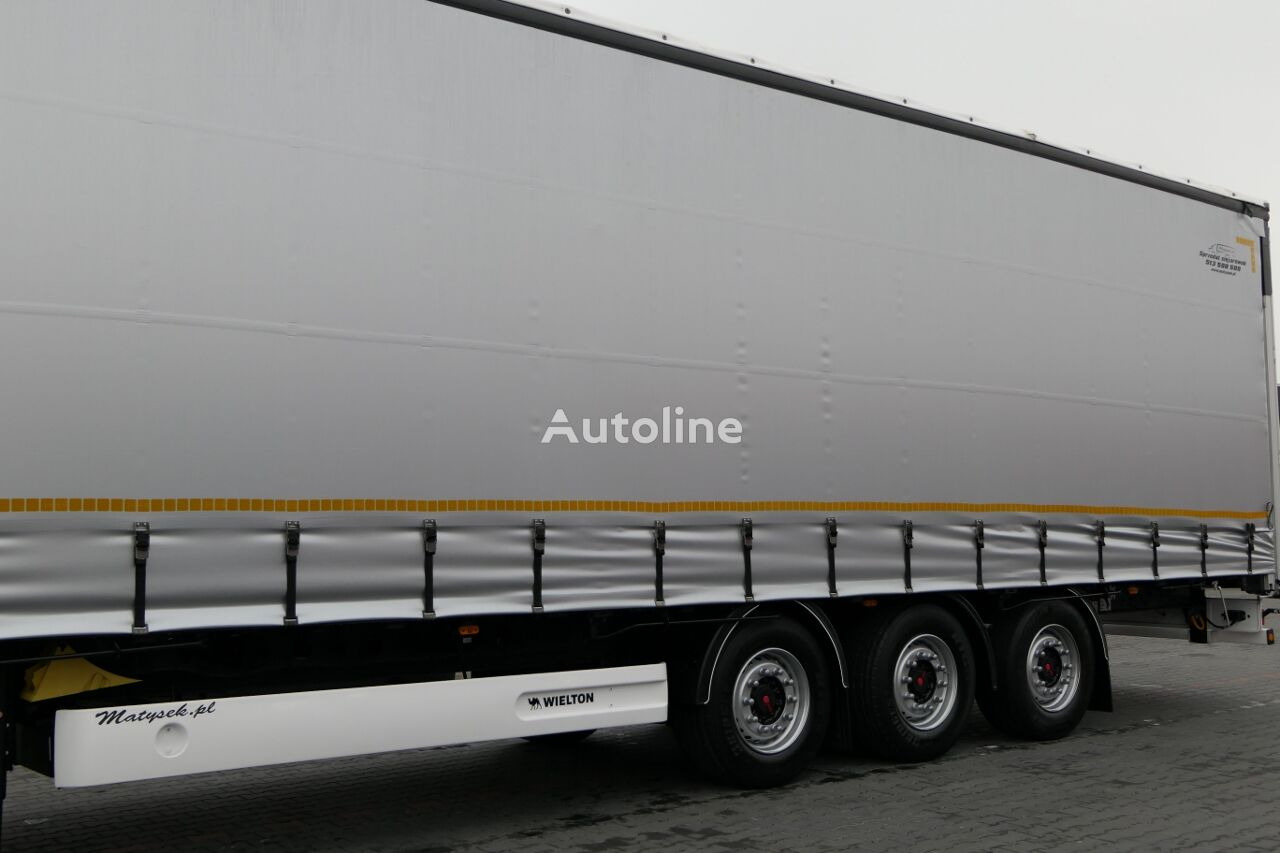 Semi-remorque rideaux coulissants Wielton CURTAINSIDER / VARIOS / STANDARD / LIFTED ROOF & AXLE / BDE /: photos 21