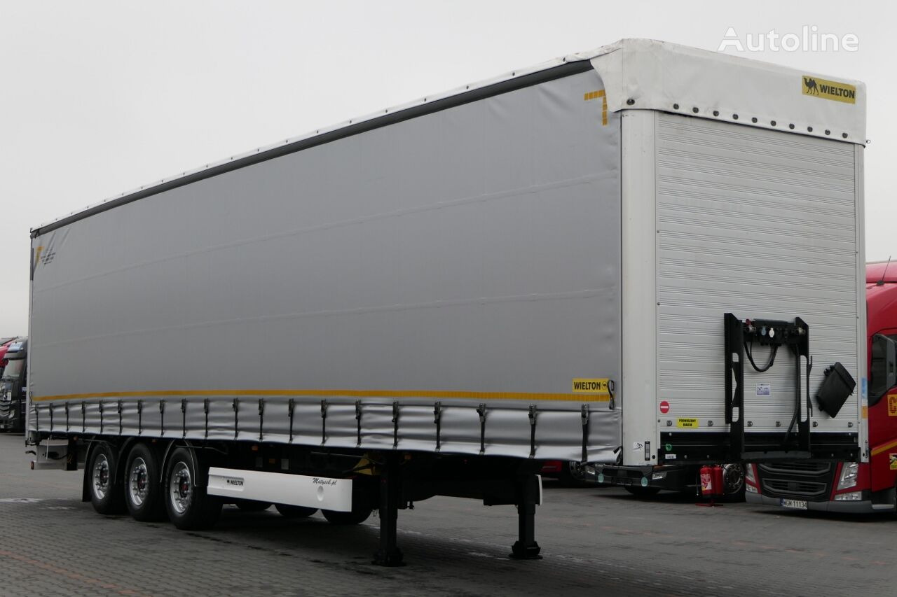 Semi-remorque rideaux coulissants Wielton CURTAINSIDER / VARIOS / STANDARD / LIFTED ROOF & AXLE / BDE /: photos 9