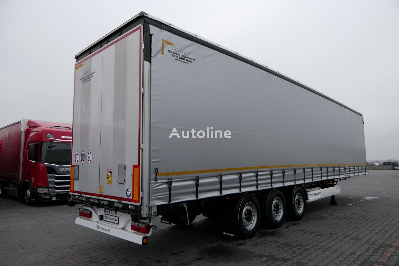 Semi-remorque rideaux coulissants Wielton CURTAINSIDER / VARIOS / STANDARD / LIFTED ROOF & AXLE / BDE /: photos 6