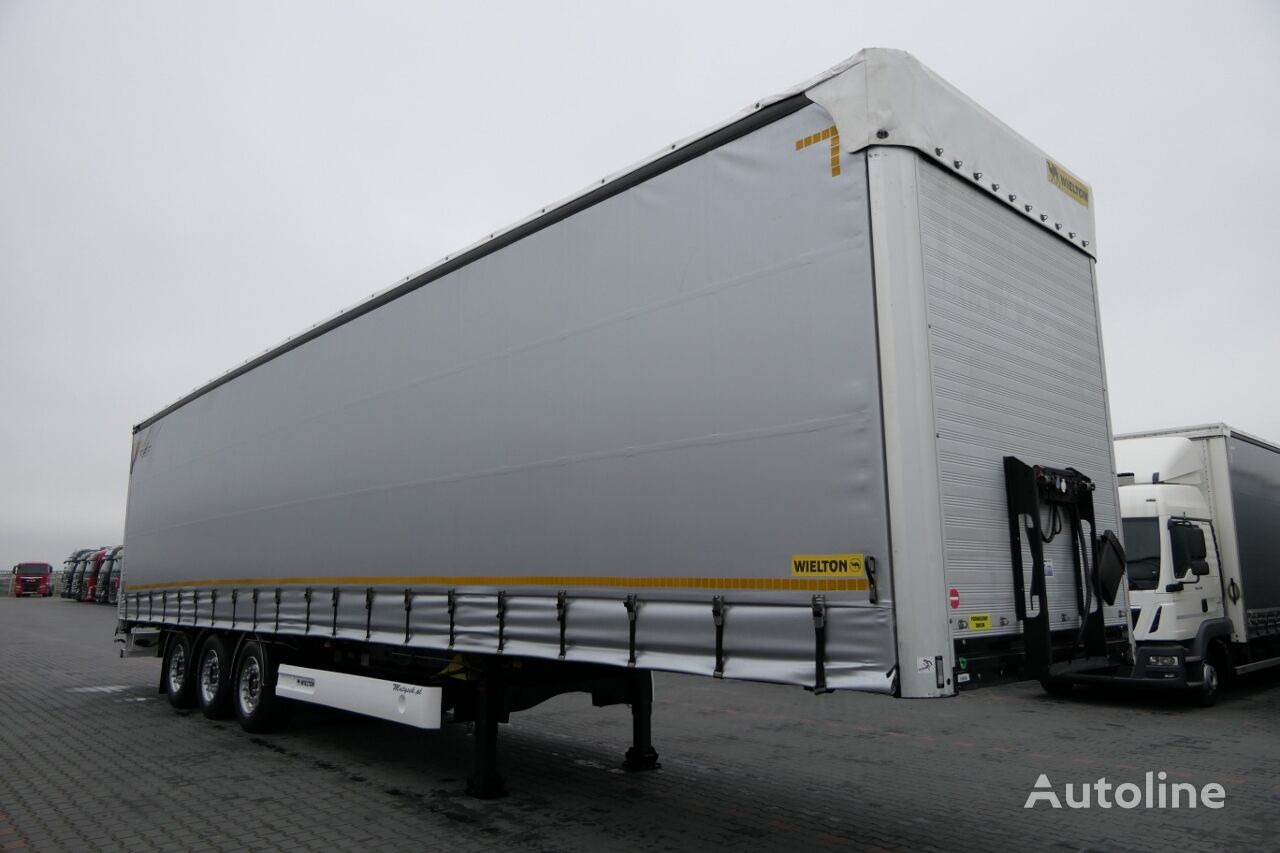 Semi-remorque rideaux coulissants Wielton CURTAINSIDER / VARIOS / STANDARD / LIFTED ROOF & AXLE / BDE /: photos 8
