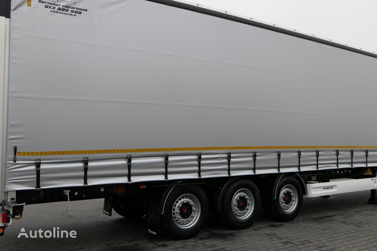 Semi-remorque rideaux coulissants Wielton CURTAINSIDER / VARIOS / STANDARD / LIFTED ROOF & AXLE / BDE /: photos 11