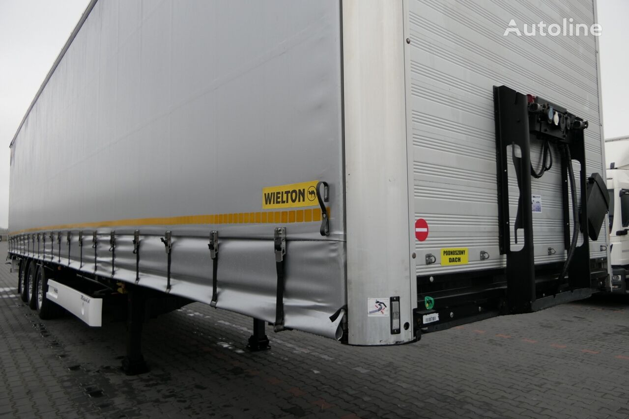 Semi-remorque rideaux coulissants Wielton CURTAINSIDER / VARIOS / STANDARD / LIFTED ROOF & AXLE / BDE /: photos 18