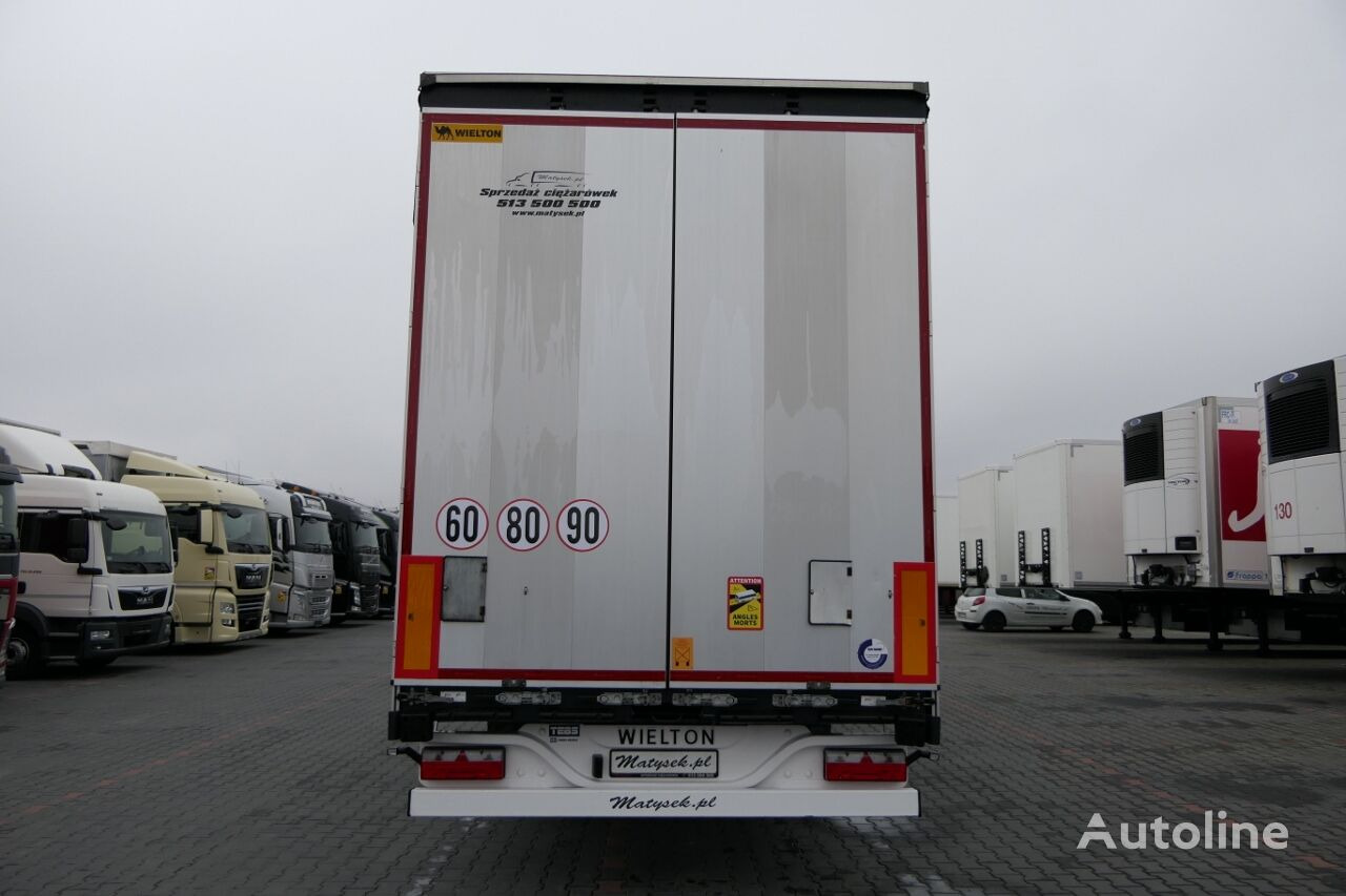 Semi-remorque rideaux coulissants Wielton CURTAINSIDER / VARIOS / STANDARD / LIFTED ROOF & AXLE / BDE /: photos 5