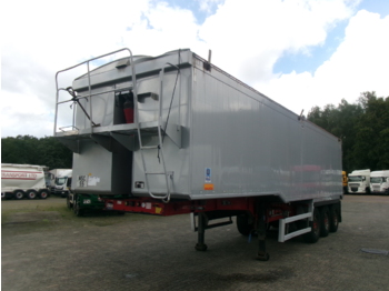Semi-remorque benne Wilcox Tipper trailer alu 55 m3 + tarpaulin: photos 1