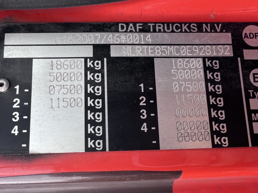 Tracteur routier DAF CF 85.360 4X2 EURO 5 MEGA: photos 9