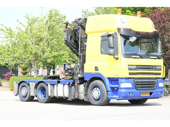 Tracteur routier DAF CF 85.360 CRANE/GRUE HMF42TM!! RADIO REMOTE!!EURO5!: photos 4