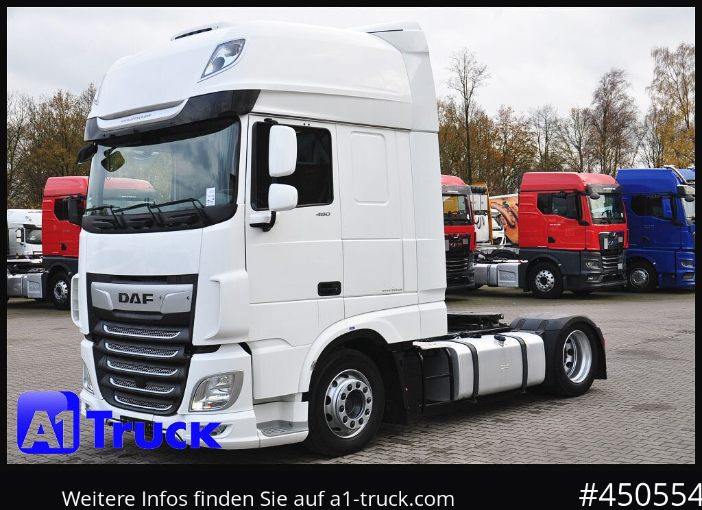 Tracteur routier DAF XF 480 SSC, Volumen, Intarder, Standklima,
