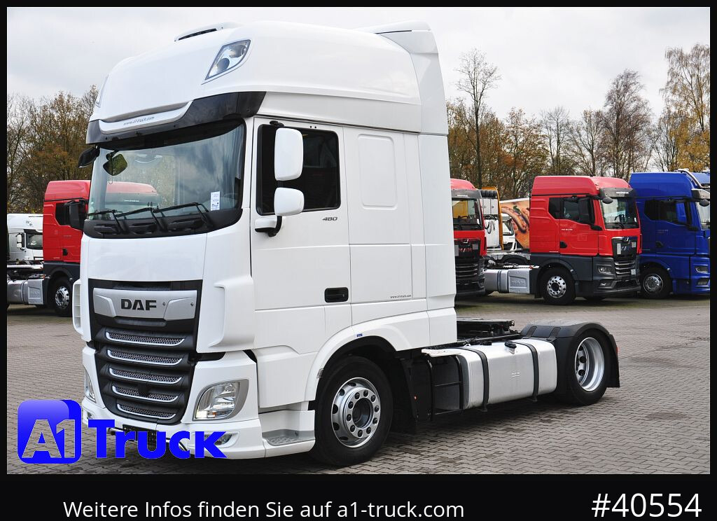 Tracteur routier DAF XF 480 SSC, Volumen, Intarder, Standklima,