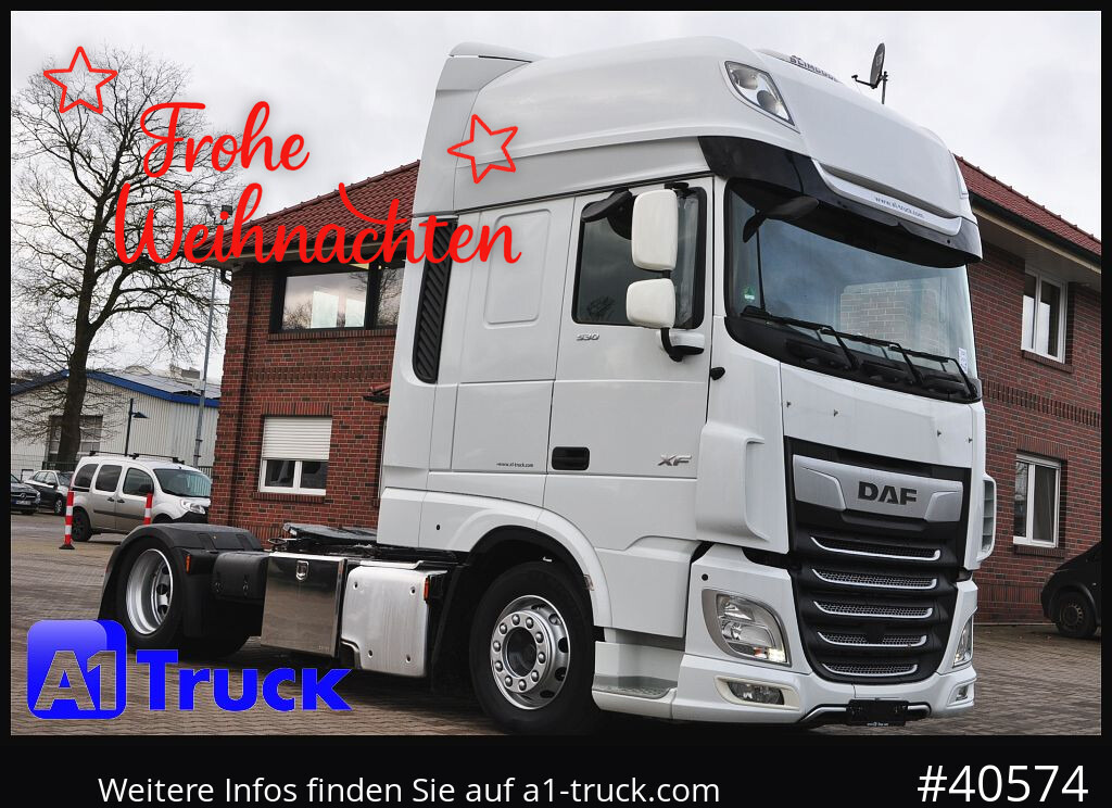 Tracteur routier DAF XF 530 SSC, Volumen, vers.Sattelplatte, Intarder, Standklima,
