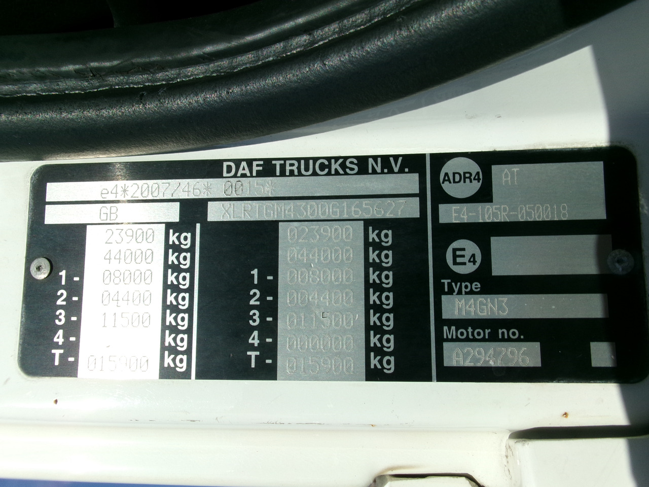 Tracteur routier D.A.F. CF 460 6X2 RHD Euro 6 + Hydraulics: photos 22