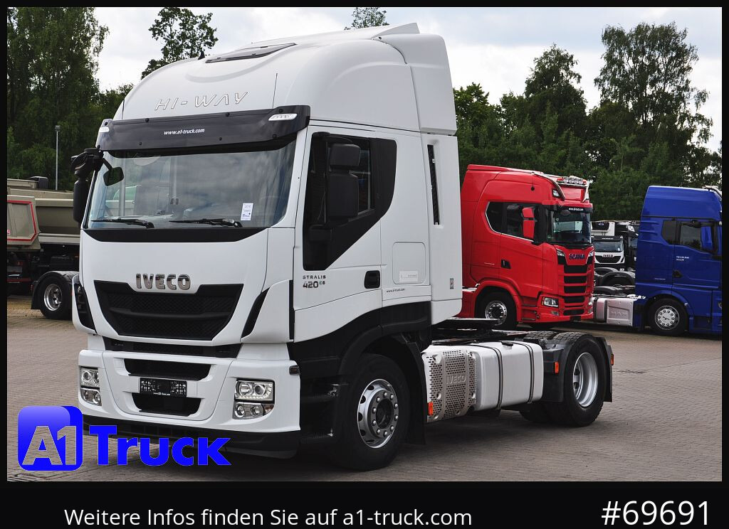 Tracteur routier IVECO Stralis 420, ZF-Intarder 2x Tank,