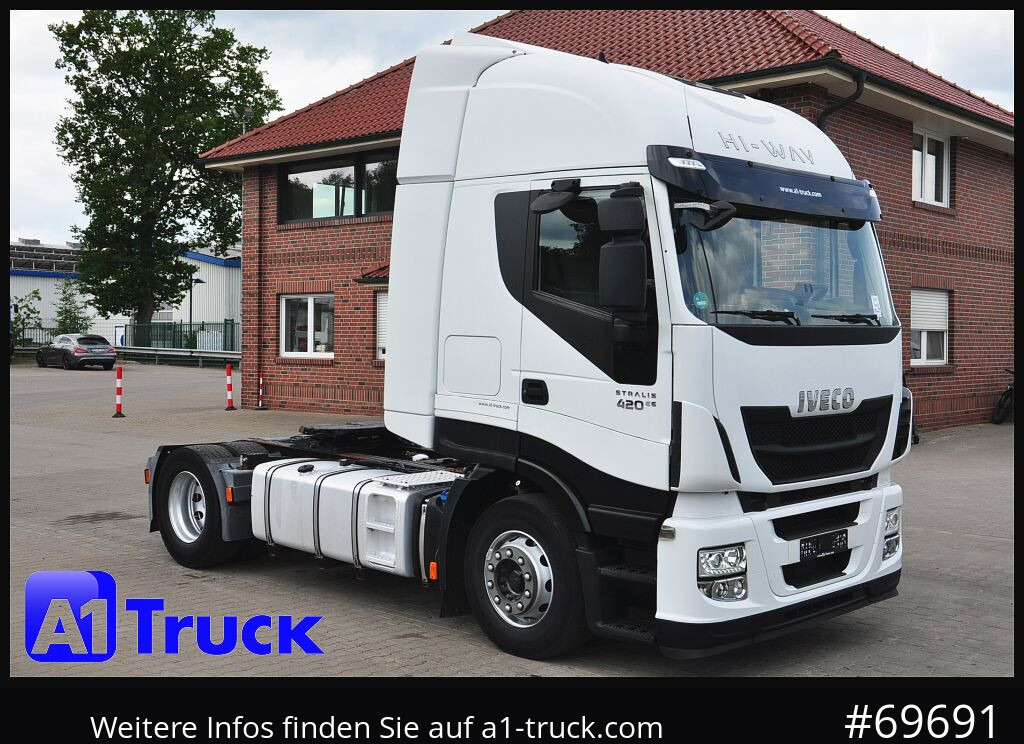 Tracteur routier IVECO Stralis 420, ZF-Intarder 2x Tank,