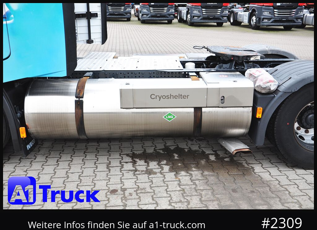 Tracteur routier IVECO Stralis 460 , Gas LNG, Retarder Leder