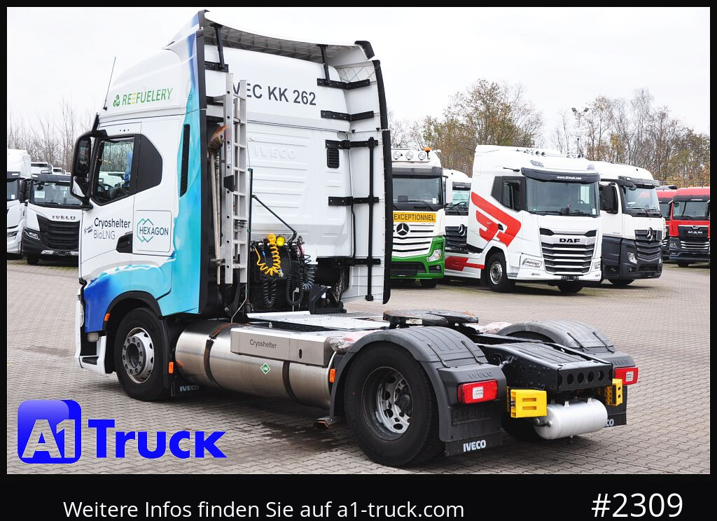 Tracteur routier IVECO Stralis 460 , Gas LNG, Retarder Leder