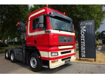 Tracteur routier MAN TGA 28-440 6x2/2 Mit Kran
