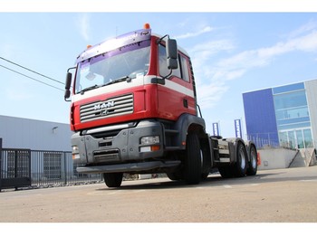 Tracteur routier MAN TGA 33.350 BBS 6X4 - Steel susp. - Kiphydr.
