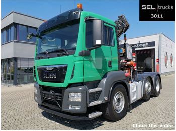 Tracteur routier MAN TGS 26.440.6x2/4 KRAN!!: photos 1