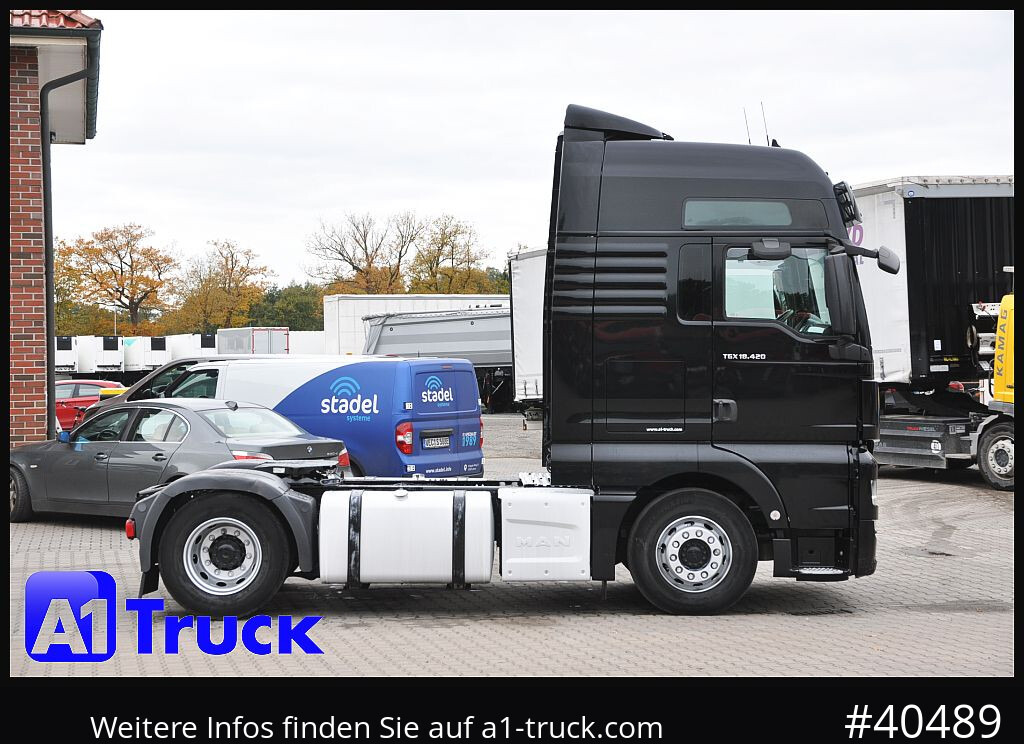 Tracteur routier MAN TGX 18,420, BLS, XXL, 2 Tanks,