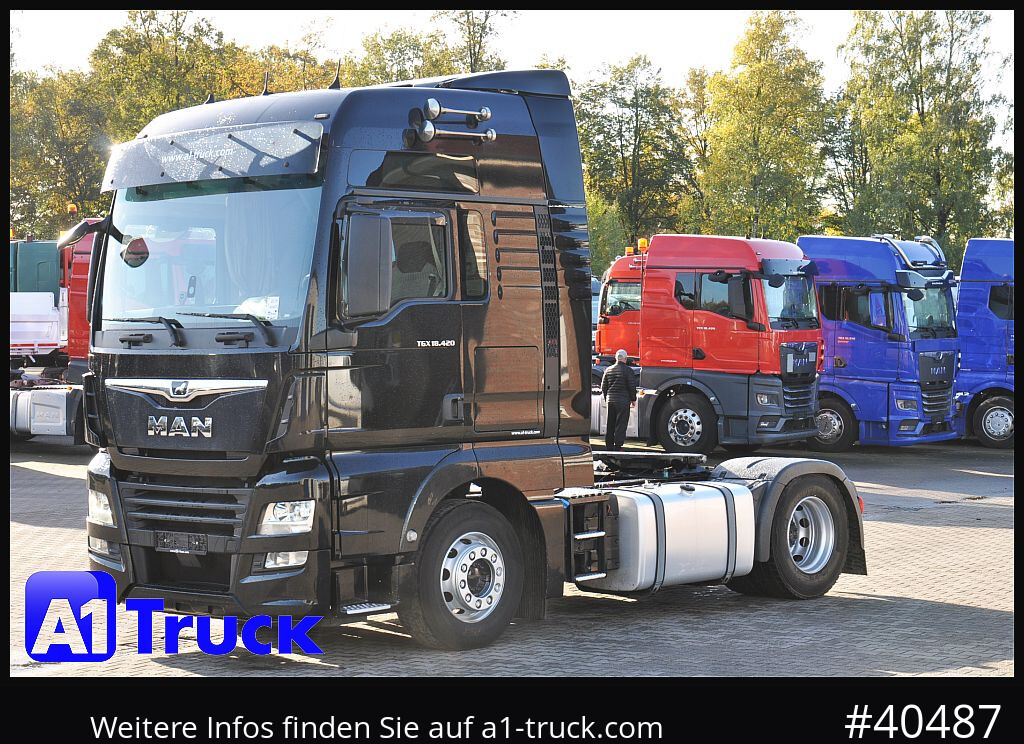 Tracteur routier MAN TGX 18,420, BLS, XXL, 2 Tanks, Navigation