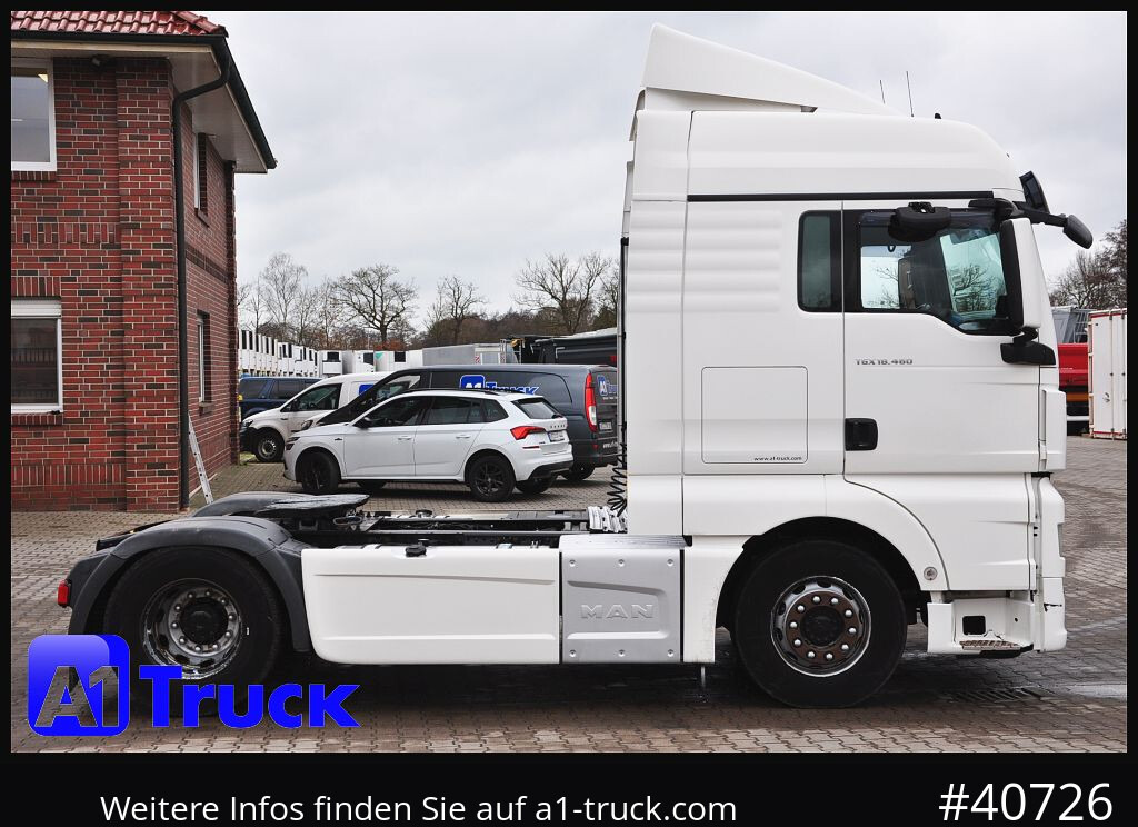 Tracteur routier MAN TGX 18,460, BLS, Intarder 2 Tanks,