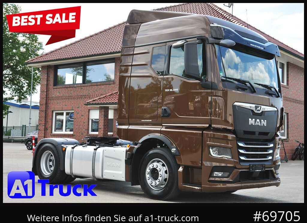 Tracteur routier MAN TGX 18,480 BLS Intarder Standklima, Garantie