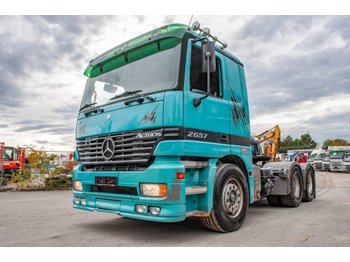 Tracteur routier Mercedes-Benz Actros 2657 V8 6x4 SZM Kipphydraulik: photos 1