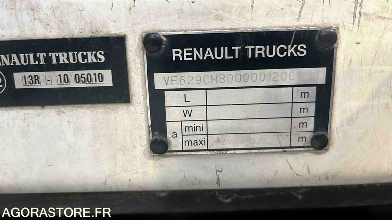 Tracteur routier RENAULT 29CHB1 PREMIUM - 2009 - 310214 KM - AC-252-JM