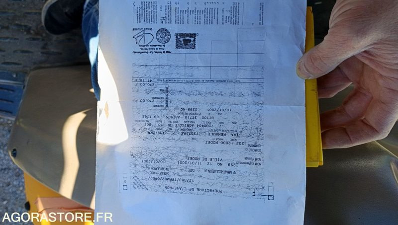 Tracteur routier Renault Ergos 95 - 2001 - 5464h