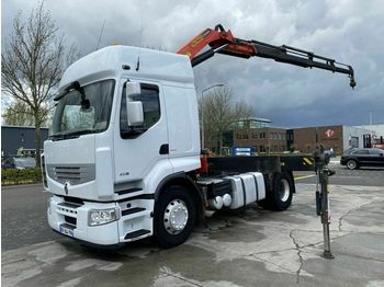 Tracteur routier Renault Premium 450 DXI 4X2 MANUAL + PALFINGER PK23500 M