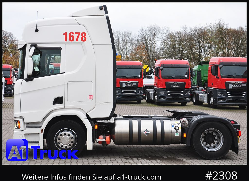 Tracteur routier SCANIA R410 LNG Retarder Navi, ADR GGVS