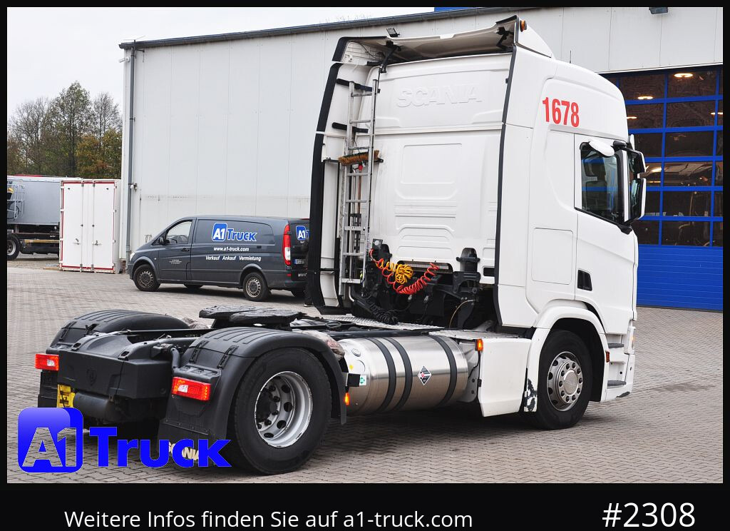 Tracteur routier SCANIA R410 LNG Retarder Navi, ADR GGVS