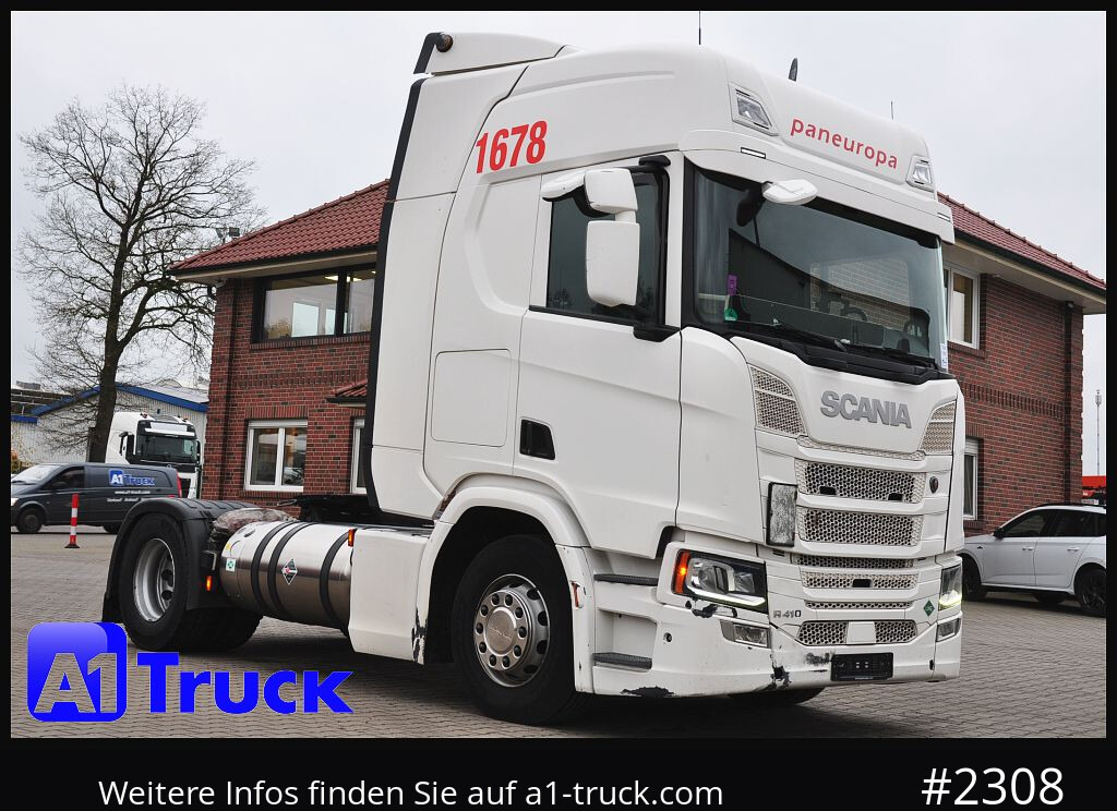 Tracteur routier SCANIA R410 LNG Retarder Navi, ADR GGVS