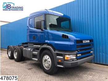 Tracteur routier Scania 124 420 6x4, 8 UNITS, Torpedo, Steel suspension, 13 Tons axles, Hub reduction, Manual, Airco: photos 1