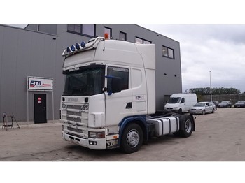 Tracteur routier Scania 124 - 420 Topline (MANUAL GEARBOX / BOITE MANUELLE / AIRCONDITIONING)